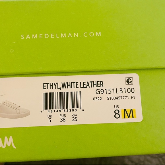 Sam Edelman Classic White Sneakers - Picture 6 of 6